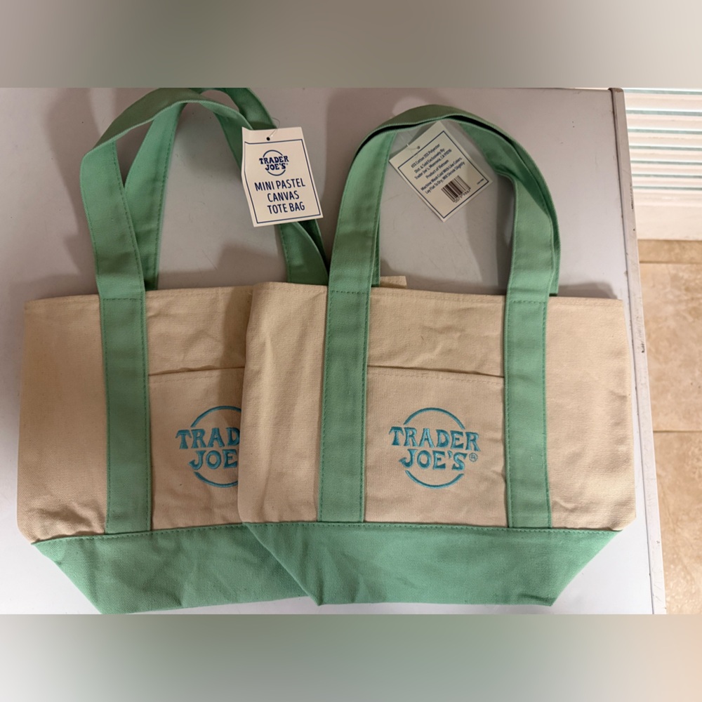 Trader Joe’s Mini Canvas Tote Bag